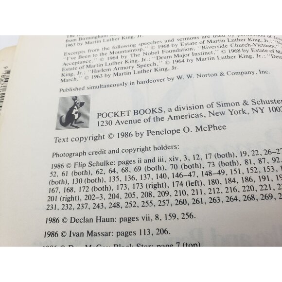 King Remembered By Flip Schulke and Penelope McPhee Jesse Jackson Forward 1986 - Picture 5 of 14